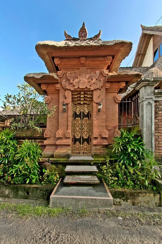 Desain Gapura Mewah Ukiran Bali