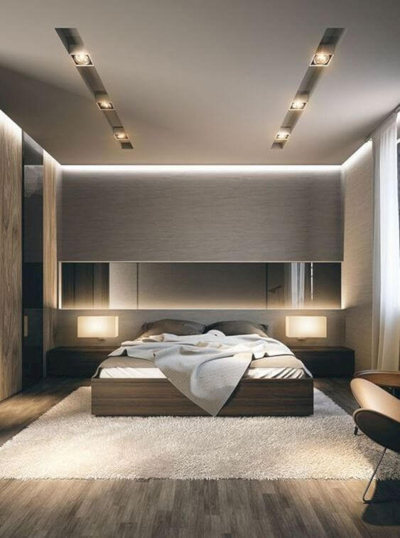 Plafon Kamar Tidur Modern