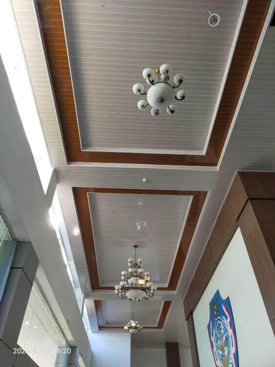 Model Plafon PVC Mewah Multiple Tray Ceiling