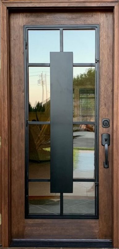 Pintu Rumah Minimalis dengan 3 Material