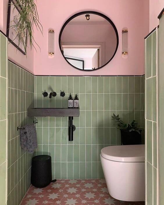 Kombinasi Sage Green dan Soft Pink yang Aesthetic